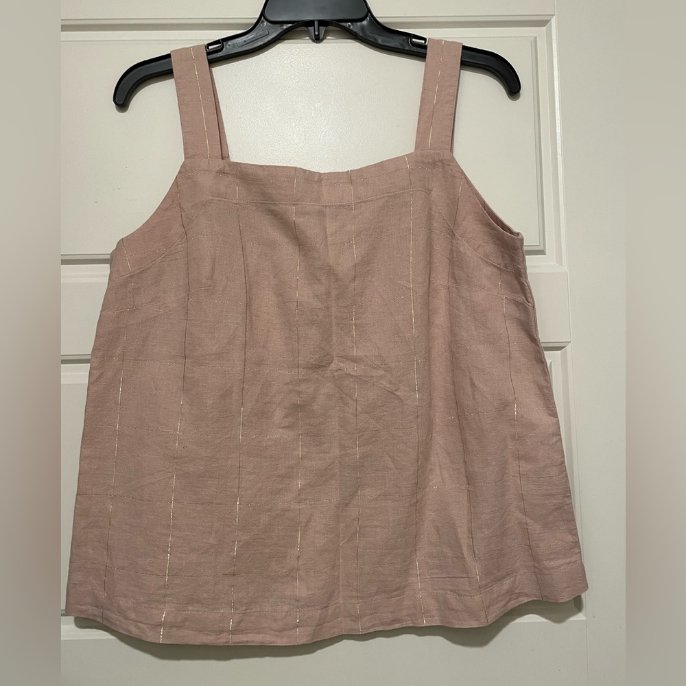💗Liz Claiborne blush pink tank top💗